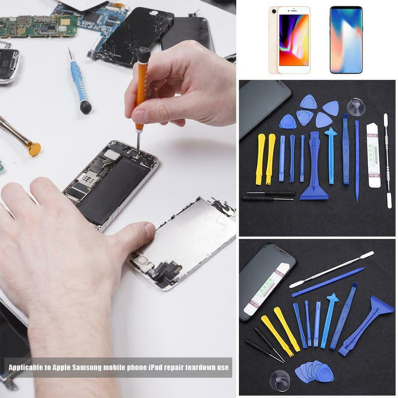 19pcs/Set Spudger Pry Opening Screwdriver Cell Phone Disassemble Repair Tool Kit