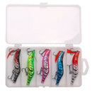 5Pcs Lure Prawn Tackle Hooks Bait Tackle For Cuttlefish Octopus Long Shot C