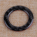 Carbon Fiber Engine Start Stop Button Ring Cover Part Fit For Infiniti Q50 14-18