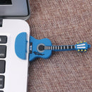 Usb 2.0 Flash Drive Pen Drive Usb Flash Drive Thumb Drive Mini Guitar Blue  E5U7