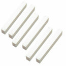 6Pcs Bone Guitar Nuts Blank For Electric Bass Acoustic Classical Guitar Man