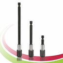 3x Magnetic Screwdriver Extension Quick Release 1/4 Hex Shank Holder Dri RMC