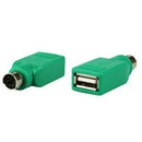 USB Type-A Female To PS/2 Keyboard Mouse Converter Connector