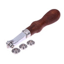 DIY Leather Craft Spacer Embossing System Set Leather Design Tool