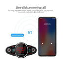 Car Kit FM Transmitter MP3 WMA Player Bluetooth 4.0 with USB Charging Port
