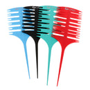 8pcs Plastic Comb for Women's Men's Hair Styling Coloring Weaving Highlighting