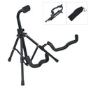 Metal Foldable Guitar Floor Stand Holders fits for Electric Bass Guitars