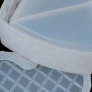 Heart-shaped Cut Section Mold DIY Crystal Epoxy Storage Box Mould Jewelry CSEAU