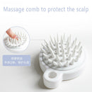 Handheld Silicone Scalp Shampoo Massage Brush Washing Shower Clean Brush Bat Hn