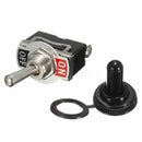 5Pcs Waterproof Toggle Flick Switch 12V ON/OFF Car Dash Light Metal 12V SP TUZ