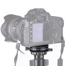 Camera Pan Base With Arca Swiss Style Plate, 0.95Cm Screw Aluminum Panorami R2J1