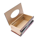 Retro Style Book Shape Tissue Box