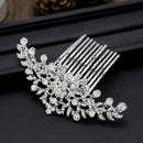Bridal Wedding Flower Women Hair Comb Headpiece