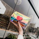 Women'S Chain Shoulder Strap Purse Bag Crossbody Handbag Transparent Clear R9A6