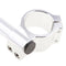 45mm CNC Aluminium Alloy Motorcycle Clip-On Handle Bar Handlebars - Chrome