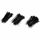 300Pcs Black Nylon Cable Zip Ties Self Locking 2.5 x 100mm T8O5