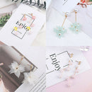 7Pairs Mix Flower Drop Earrings Material DIY Handmade Jewelry MakingSet Craft OZ