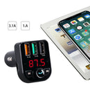 Car Bluetooth 5.0 Player, Wireless FM Transmitter, Voice Navigation Playbac I3Z1