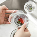100pcs Kitchen Sink Anti Clogging Garbage Bag Trash Vegetable Strainer Filt Q4H7