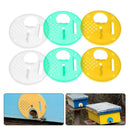 12pc/Set Plastic Bee Nest Door Honeycomb Air Vent Entrance Gate Beekeeping Tool