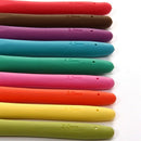9Pcs crochet needles 2-6mm Rubber handle Multicolor
