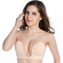 Silicone Gel Invisible Bra Self-adhesive Stick On Push Up Strapless Backles