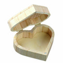 Multifunctional Jewelry Box DIY Art Decor Wooden Crafts Toys Gift Box J2M7