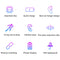 Q10 Wireless Headphone Earbud Ear Hook Bluetooth 5.0 Earphone 300MAh Single O5W4