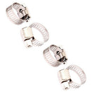 8Pcs Adjustable Hose Clamp Fuel Line Worm Clip for 9mm-16mm Pipe Tube H1N5