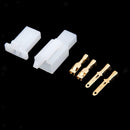 Car Motorcycle 2 Way Electrical Connector 2.8mm Male Female Kit