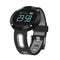 DM58 Smart Watch Monitor Fitness Tracker Heart Rate Bracelet (Black+Grey)