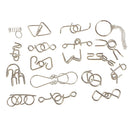 Set of Different Shape Puzzle Kids Thinking Skills Developemental Adults Play