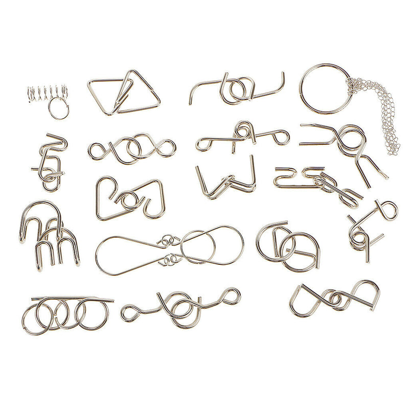 Set of Different Shape Puzzle Kids Thinking Skills Developemental Adults Play