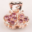 5Pcs Bridal Wedding Flower Crystal Diamante Rhinestones Pearls Hair Clip Pins