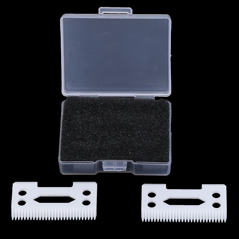 2pcs Ceramic Moving Blade Cordless Clipper T-outliner Detailer Replaceable Bl Kw