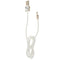 USB Android Charging Cord TPE Data Sync Quick Charger Cable White+ Nylon Braided