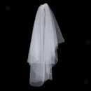 2 Layer Elbow Length Wedding Veil Bridal Veil With Comb Wedding Decor 32"