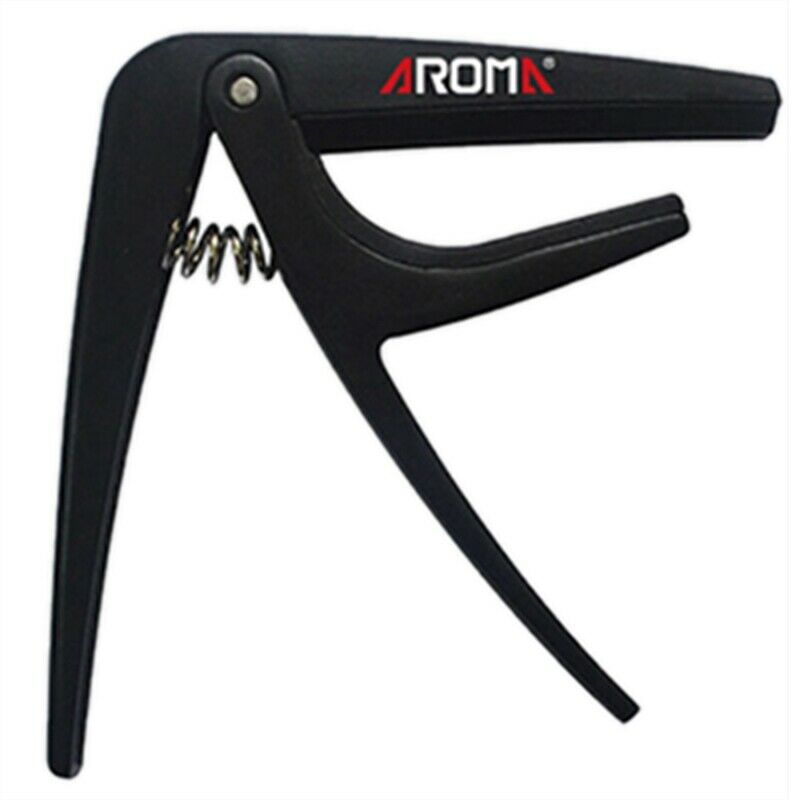 Aroma Ac-02 Classic Guitar Capo Silicone Cushion Metal Capo Trigger Guitar