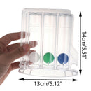 Deep Breathing Lung Capacity Exerciser Hygienic Respiratory Spirometry Train_