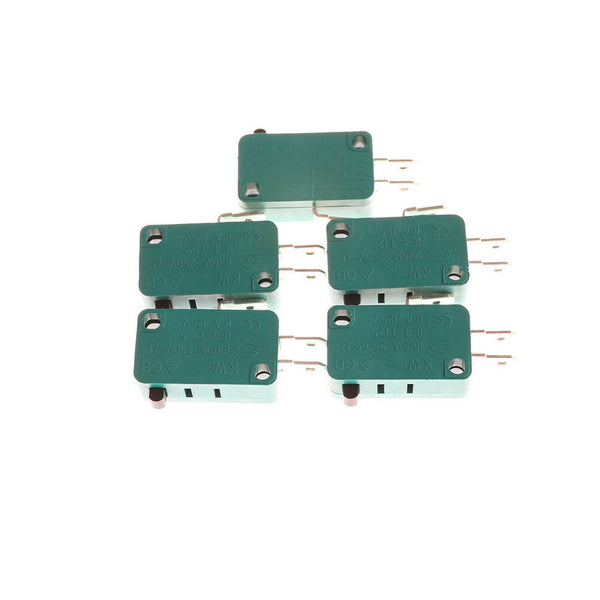 5Pcs Normally Open Close Limit Switch KW7-0 15A 16A Micro Switch SE