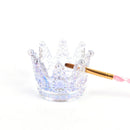 Luxurious Crystal Nail Art Brush Holder Pen Displayer Stand Tools Glass HolS Gw