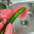 Peeled Potato Fish Scale Cleaning Glove Kitchen Vegetable Rub Non-slip Tool