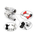 Ball Lock Disconnect Quick Connector 5/16 Barbed 1/4 Threaded Beer Dispenser