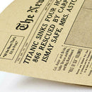 The New York Times History Poster Titanic Shipwreck Ret Old Paper Newspaper T1Y8