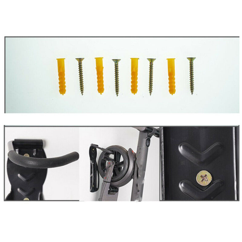Bicycle Wall Hook Rack Holder Scooter Wall Hanger Stand Bike Storage Accessories