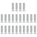 50Pcs Aluminium Insert Nock Thread Fit Inner Diameter 6.2 Mm Arrows for Arc