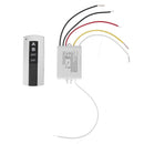 2 Relay ON/OFF 220V Smart Digital Wall Lamp Wireless Remote Control Switch