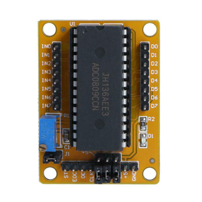 ADC0809 Module AD Converter 8 Channel Parallel Digital Voltmeter Module
