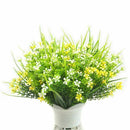 4pcs Flowers Plants Faux Plastic Shrub Bouquet Simulation Greenery Bushes I B1S8