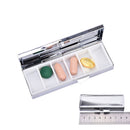 Travel Metal PillBox Medicine Drug Vitamin Tablet Organizer Container Case JBTOC
